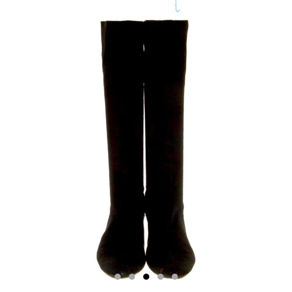 IN SEARCH OF ROBERT FLAT CLERGERIE SOCK BOOTS, IN SUEDE OR LEATHER